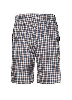Men's Vintage Plaid Easy Beach Shorts, 8 Inch