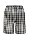 Men's Vintage Plaid Easy Beach Shorts, 8 Inch