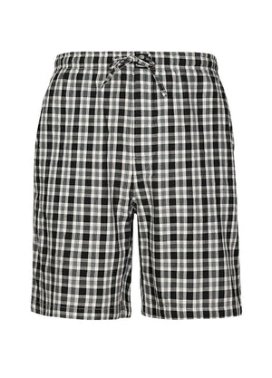 Men's Vintage Plaid Easy Beach Shorts, 8 Inch