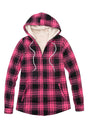 lined flannel jacket women