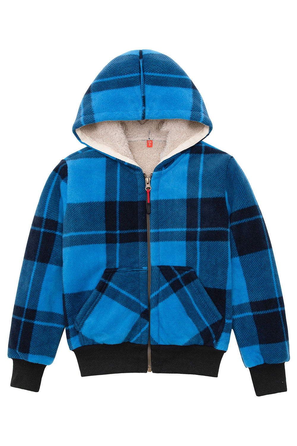 Kids sherpa best sale lined hoodie