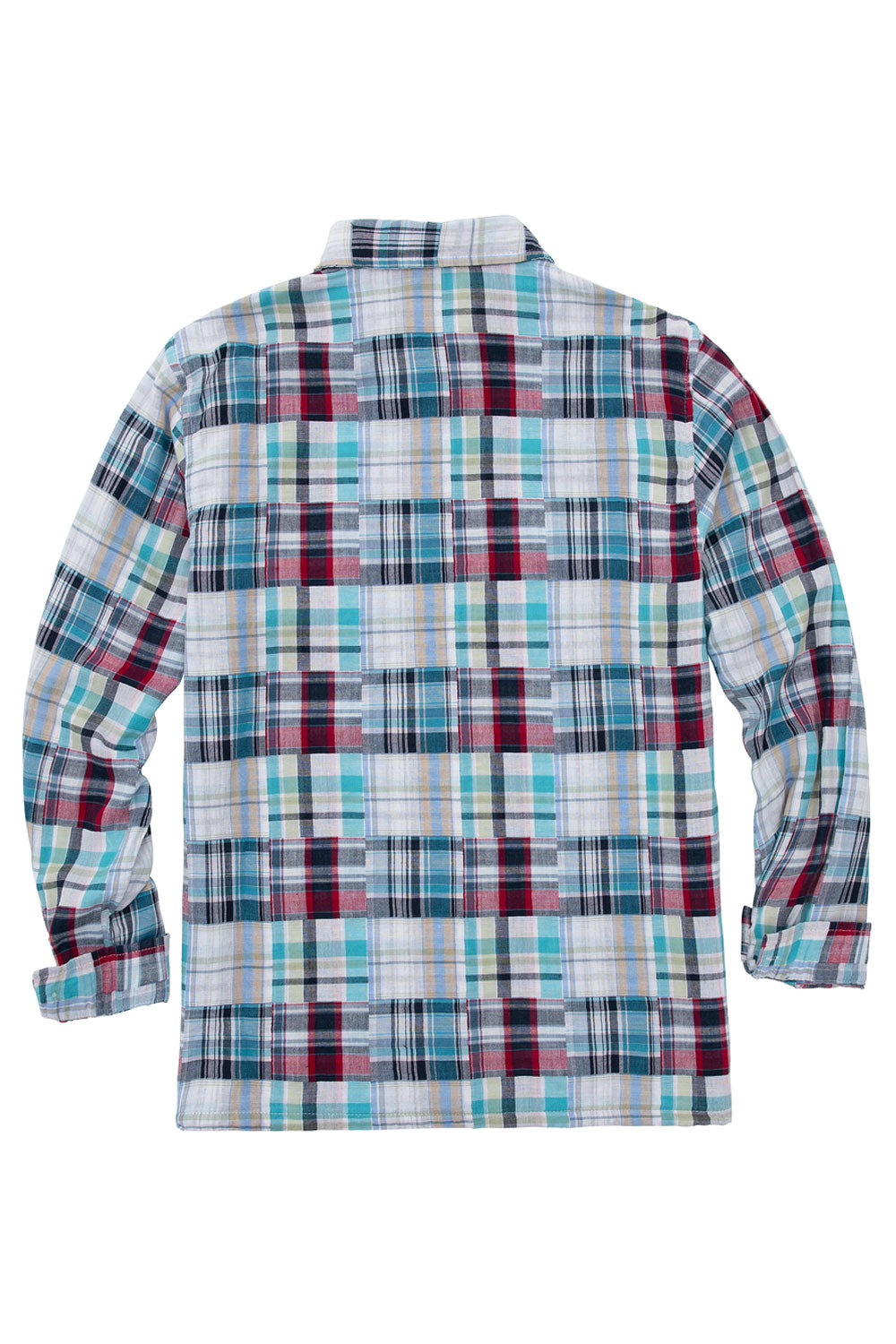 Men's Breathable Cotton Irregular Plaid Button Down Shirt – FlannelGo