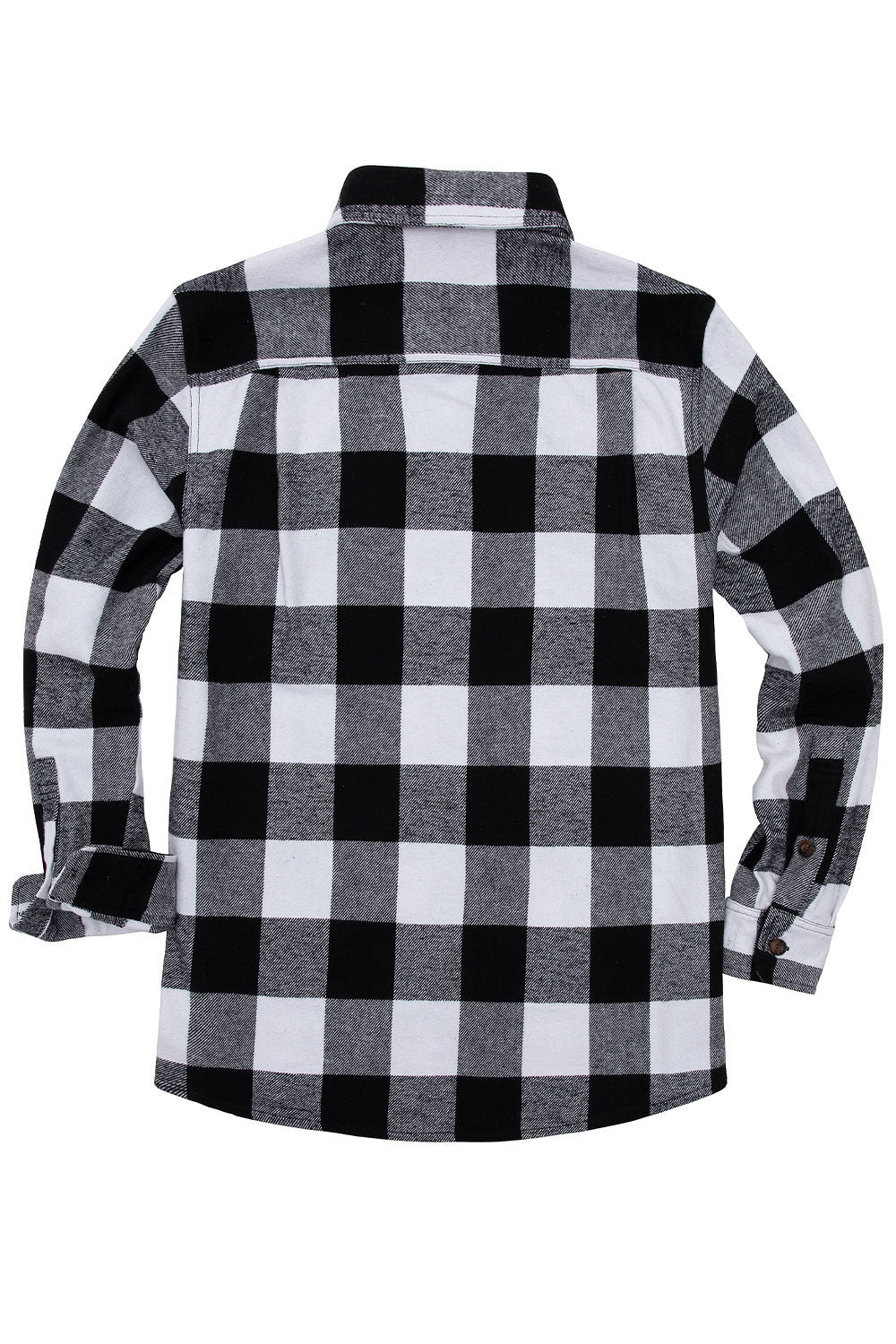 FlannelGo Mens Heavy Flannel Shirts,Double Brushed Cotton 10.6oz