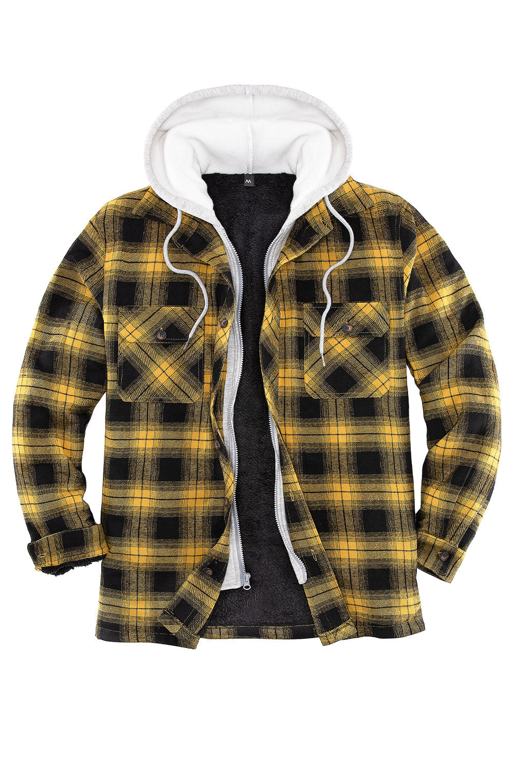 Fuzzy flannel jacket online
